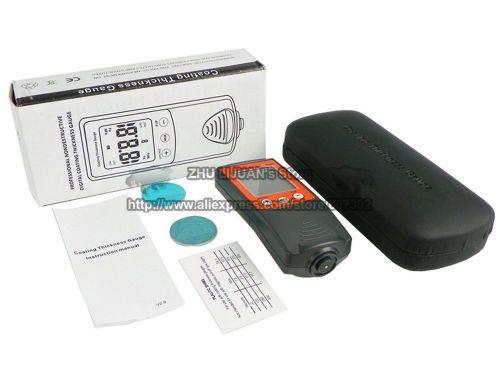Cm8801 digital coating thickness gauge paint meter tester for cm8801fn 0-1250?m for sale