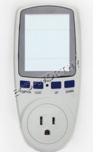 USA plug in energy meter electricity monitor energy save US style power meter