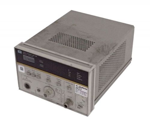 HP/Agilent 436A Digital RF/Microwave Power Meter 10kHz-26.5GHz w/OPT-022 HPIB