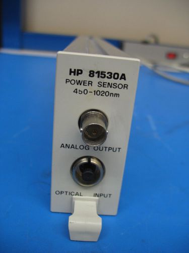 HP/Agilent 81530A Power Sensor, 450-1020nm