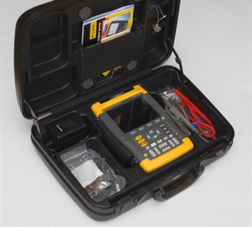 Fluke ScopeMeter 192B Handheld Storage Oscilloscope/DMM  60Mhz 500MS/s