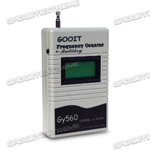 GOOIT GY560 50MHz~2.4GHz Radio Frequency Digital Channel Scanner e