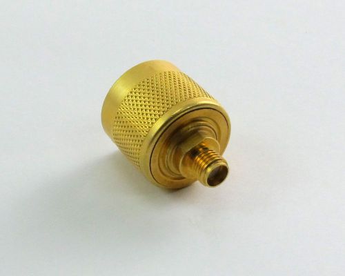 Pomona 4297 Gold Plated SMA (f) to Type-N (m) Adapter