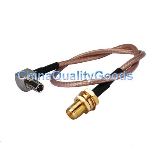 Antenna rg316 pigtail adapter sma female to ts9 for usb modems zte mf668 for sale