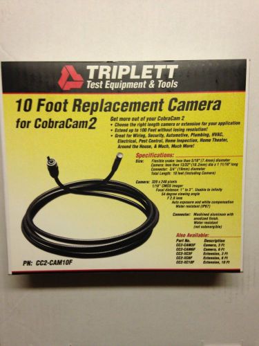 Triplett #CC2-CAM10F 10 Foot Replacement Camera for CobraCam2