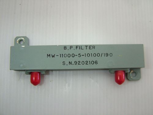 RF 10GHz BANDPASS FILTER BW 200MHz MW11000-5-10100/190