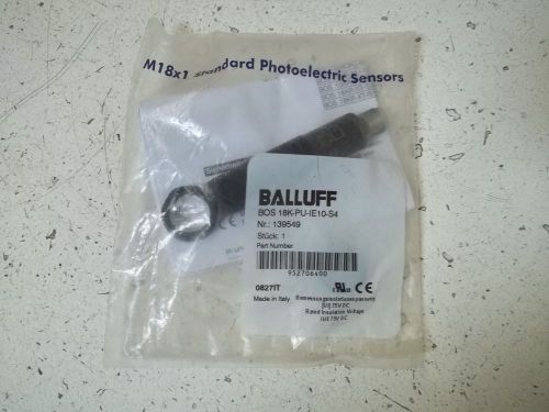 BALLUFF BOS 18K-PU-IE10-S4 PHOTOELECTRIC SENSOR *NEW IN FACTORY BAG*