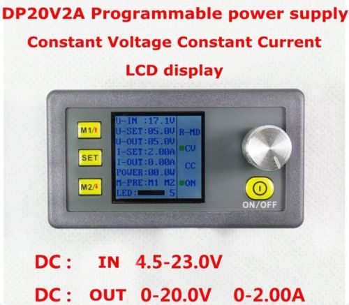 DC-DC 20V 2A Constant Voltage Current Regulated Power Supply Module Step-down