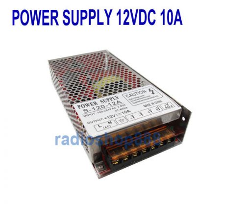S-120-12a super stable power supply unit 120w dc 12v ( 10.5 - 13.8v ) 10amp for sale
