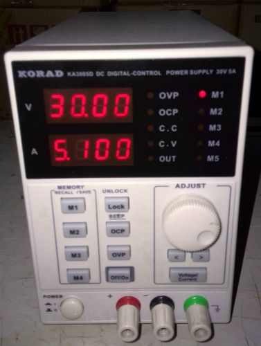 Variable Adjustable DC Power Supply 0-30V 0-5A Resolution 10mV/1mA AC220V 3005D