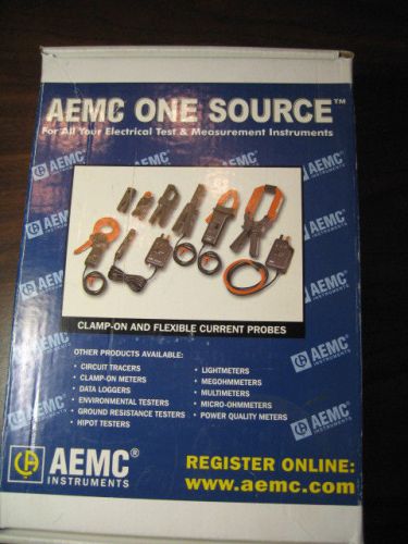 Aemc instruments 3000-24-1-1 ampflex flex adjustable length probe new in box for sale