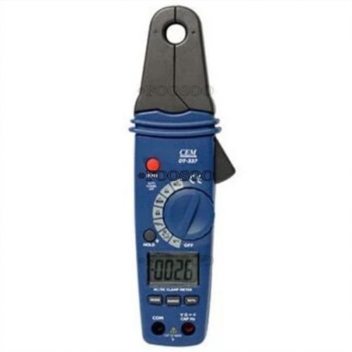 Cat iii 600v cem dt-337 mini ac/dc digital clamp meter multimeter tester new for sale
