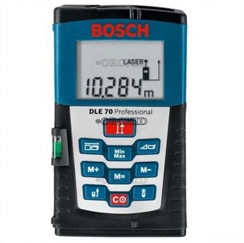 Laser measure meter bosch distance finder tester dle 70 70m range for sale