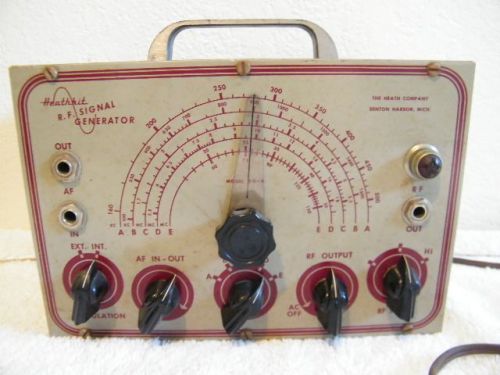 Vintage Heathkit SG-6 RF Signal Generator-Ham Radio test receiver alignment SG6