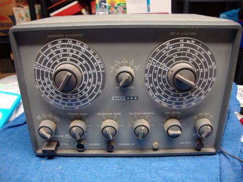 EICO 369 TV-FM RF Ham Sweep &amp; Post Injection Marker Generator