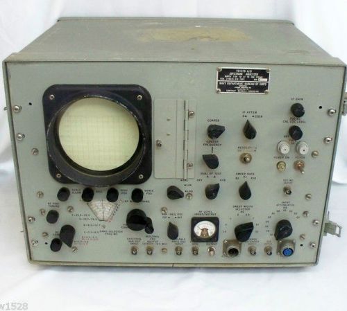 Jetronics ts-1379a/u spectrum analyzer, 150hz-30mhz ssb hf navy military radios for sale