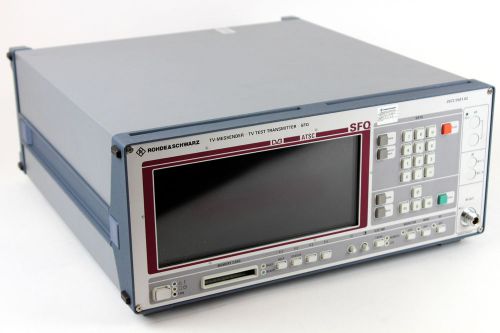 Rohde and Schwarz SFQ HDTV ATSC DVB TV Test Transmitter B5 B6 B10 B11 B13 B21