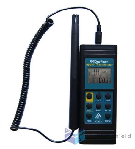 Az-8721 hygrometer temperature and humidity meter (with alarm) moisture meter for sale