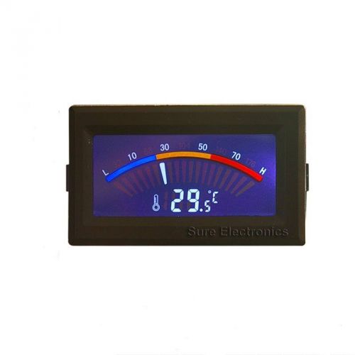 Digital Temperature Thermometer Meter Gauge C/F PC MOD
