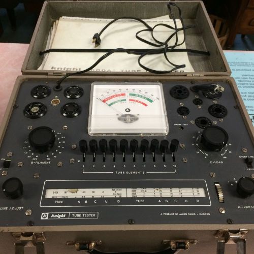 Knight 600A Tube Tester Testing Electronic Kit