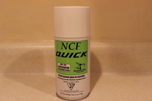 NCF QUICK ACCELERATOR SATELLITE  6 oz OUNCE CAN FREE PRIORITY SHIPPING!!