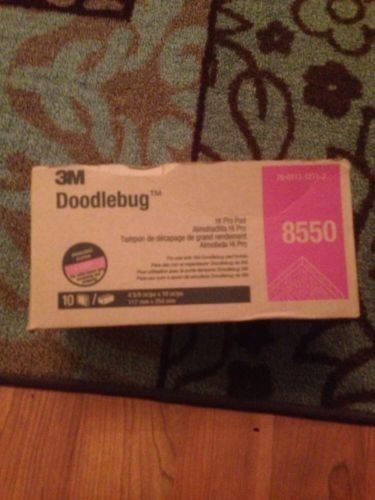 3M Doodlebug Hi Pro Pad 10 Per Box Black Pads 8550