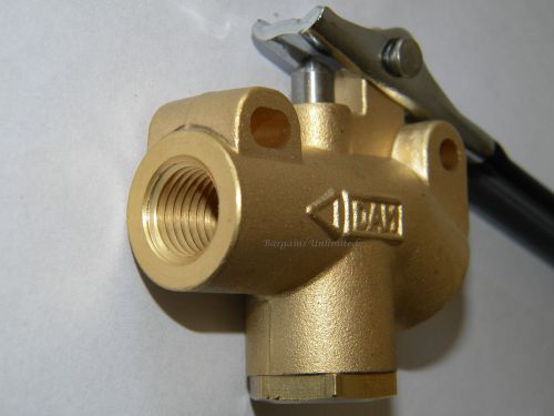 Carpet cleaning - brass 1/4&#034; angle valve for wands for sale