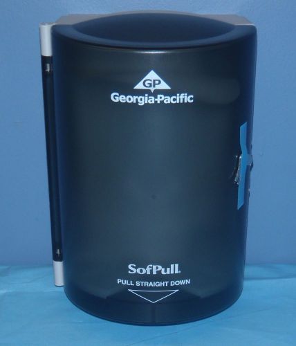 Georgia-Pacific SofPull 58008 Translucent Smoke Paper Towel Dispenser