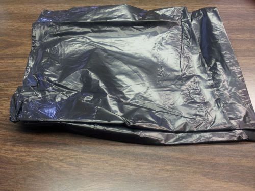 60 GALLON EXTRA HEAVY BLACK 38&#034;x 58&#034; TRASH BAG( 40 PER CASE )BAGS ON ROLL/ 2 MIL