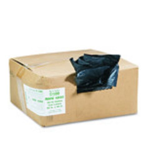 Recycled 1.25 mil can liners, 45 gallon capacity, 100 per carton for sale