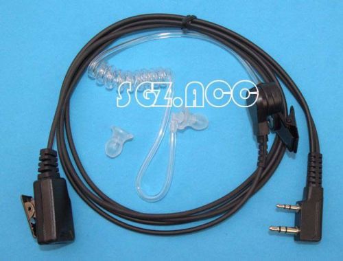 2-wire security surveillance kit headset earpiece kenwood radio tk-3230 for sale