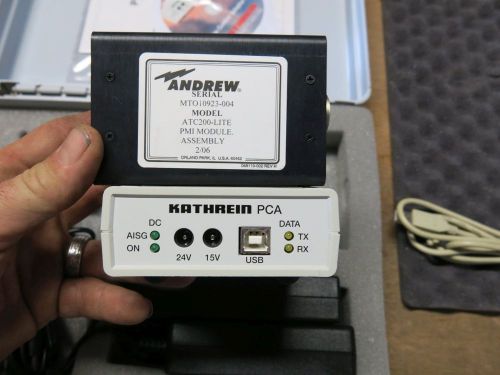 Kathrein 86010046 and Andrew ATC200-LITE antenna portable CCU RET controllers