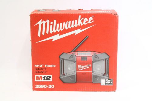 MILWAUKEE 2590-20 | M12 RADIO - BRAND NEW! $170