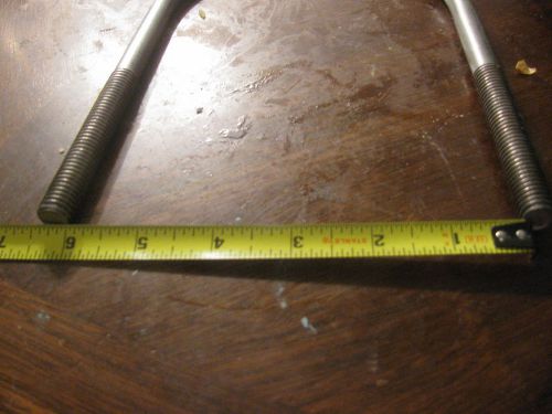 1/2 X 13 8 inch long D stainless steel U bolt