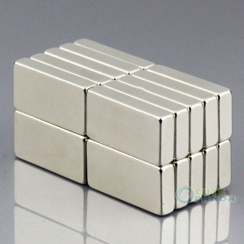 20pcs Strong Power N50 Block Magnets 20 x 10 x 4mm Cuboid Rare Earth Neodymium