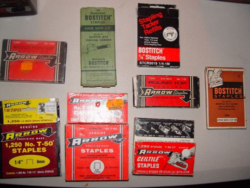 Variety of staples for sale