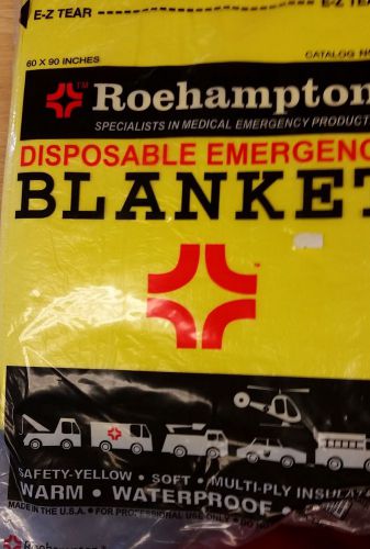 Roehampton - Disposable Emergency BLANKET