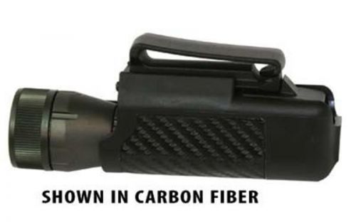 BlackHawk CQC Compact Flashlight Carrier Matte Black Carbon Fiber BH411000PBK