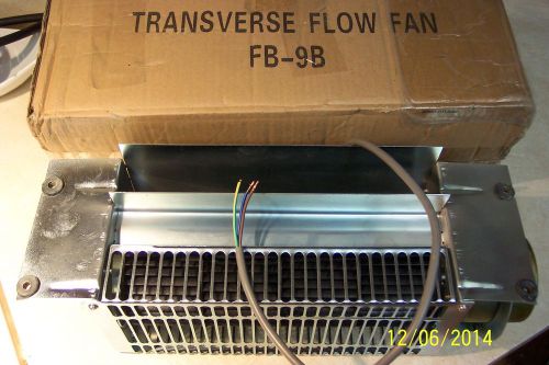 TRANSVERSE FLOW FAN, FB-9B, 220VAC, 8 WATT,1200 RPM, .16 AMP, YSY8-4