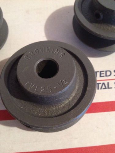 Browning 1vl25 1/2&#034; variable pitch sheave lot of 3 for sale