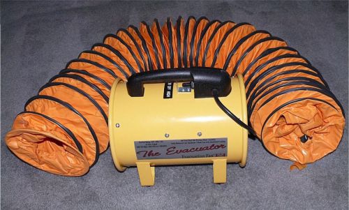 Evacuation fan paint fumes dust ventilation blower exhaust portable ff dynamics for sale