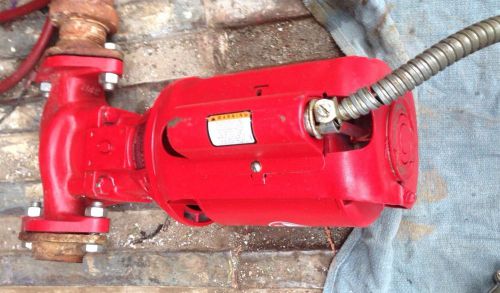 1/12 hp bell and gossett circulator pump series 100 #106189 for sale