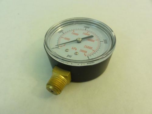 147643 new-no box, ashcroft 4flw9 pressure gauge, 1/4&#034; npt, 2-1/2&#034; dial size for sale