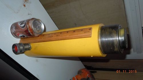 Yellow simplex 30 ton 8 1/4 stroke, single action spring return. for sale