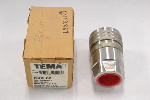 TEMA 15010 RV FEMALE COUPLING HYDRAULIC HOSE 1-1/2IN REPLACEMENT PART B298805