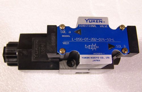 Yuken L-DSG-01-2B2-D24 hydraulic directional valve unused