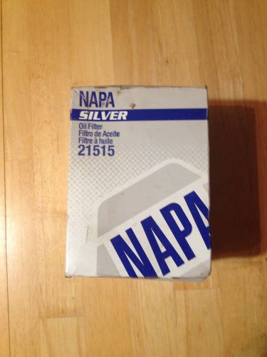 NAPA 21515 Oil Filter Silver