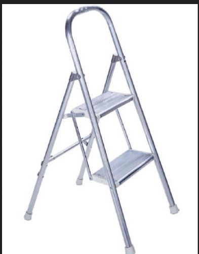 Werner #244 lightweight aluminum two step utility ladder 9 lbs. 272.wp.1a for sale
