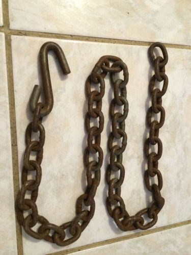 Vintage 4 Inch Tow Chain Rigging Logging