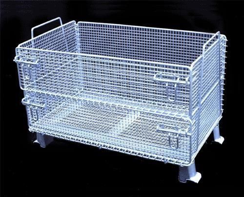 Wire Baskets cargotainer palletainer for pallet rack Junior wire basket Atlas